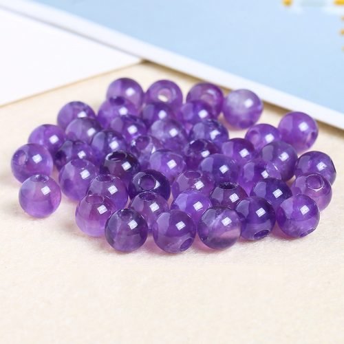 Amethyst Round Big Hole