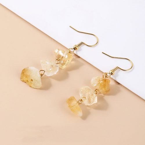 Citrine Raw Еаrrings
